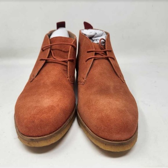 Men\'s US 8 Ted Baker Appell desert suede boots in Burnt Red 251145 main image 9
